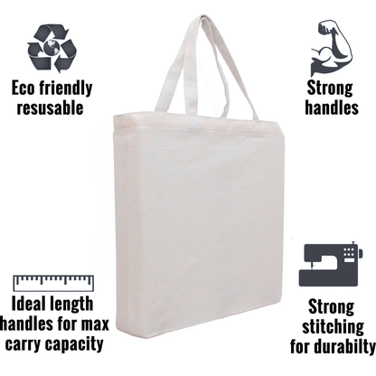 Tote Cotton Bag - Black